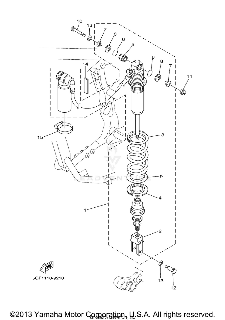 Rear Suspension Schematic