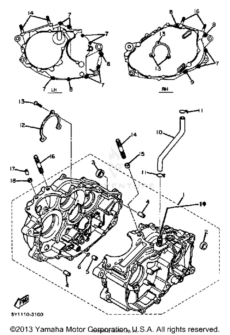 Crankcase Schematic