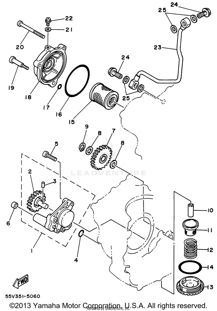 Oil Pump Schematic