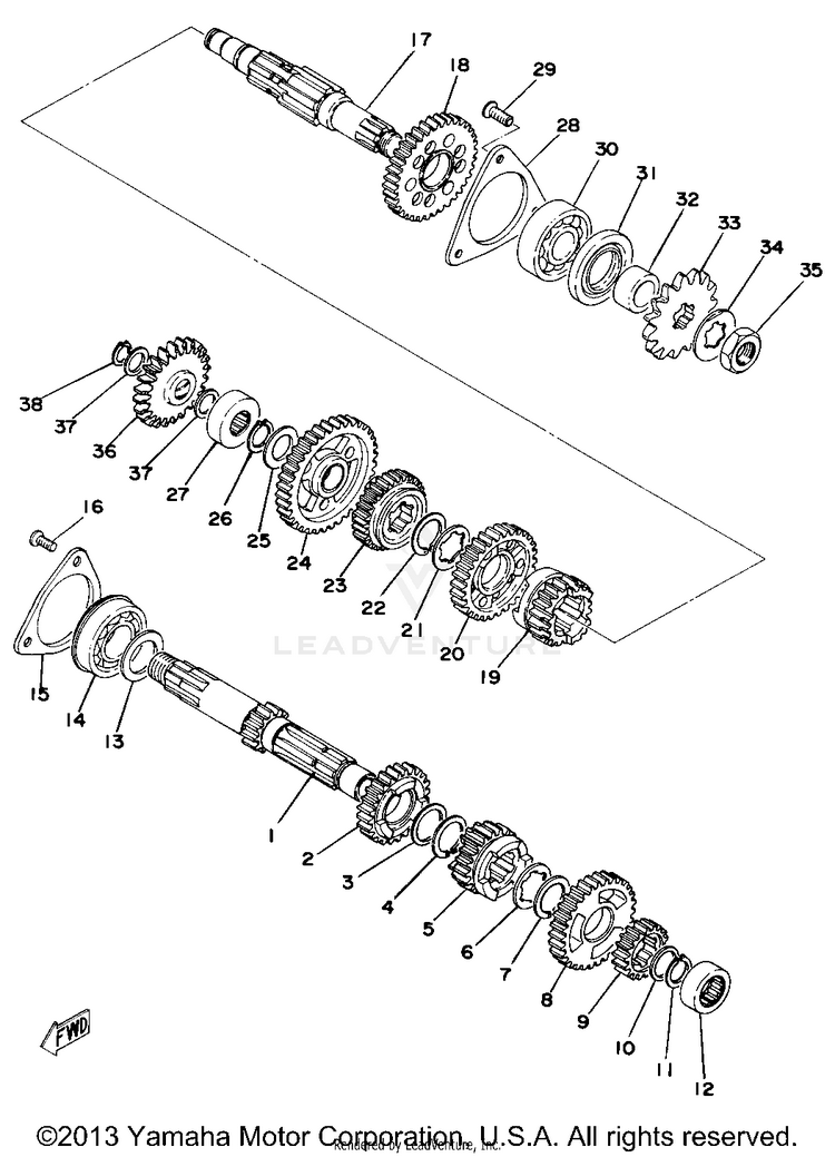Transmission Schematic