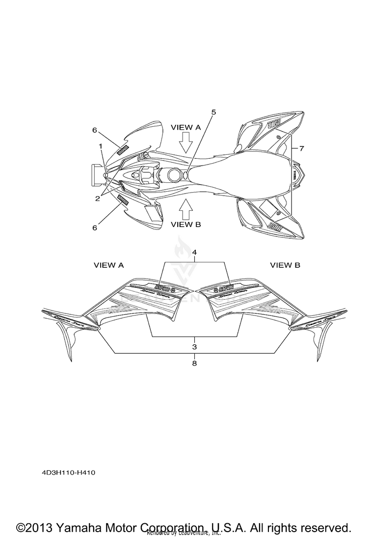 Graphics RAPTOR 250 SPECIAL EDITION II - YFM25RSE2Y - 2009 Schematic