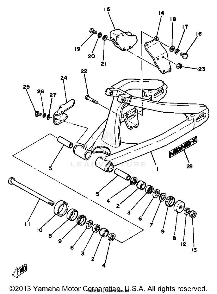 Rear Arm Schematic