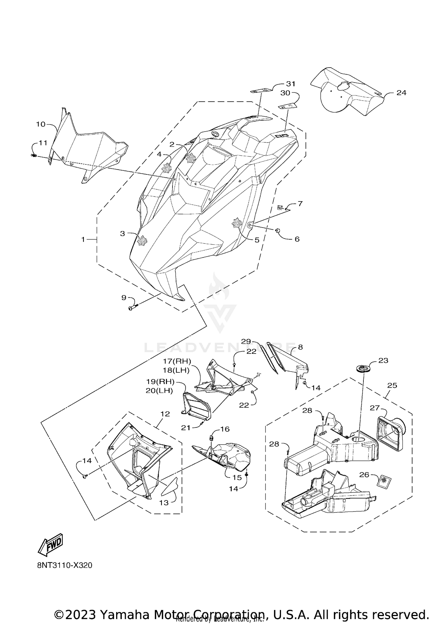 Assembly diagram