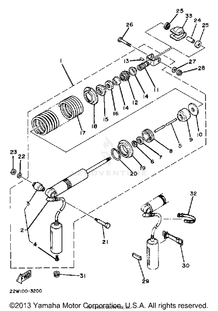 Rear Suspension Schematic