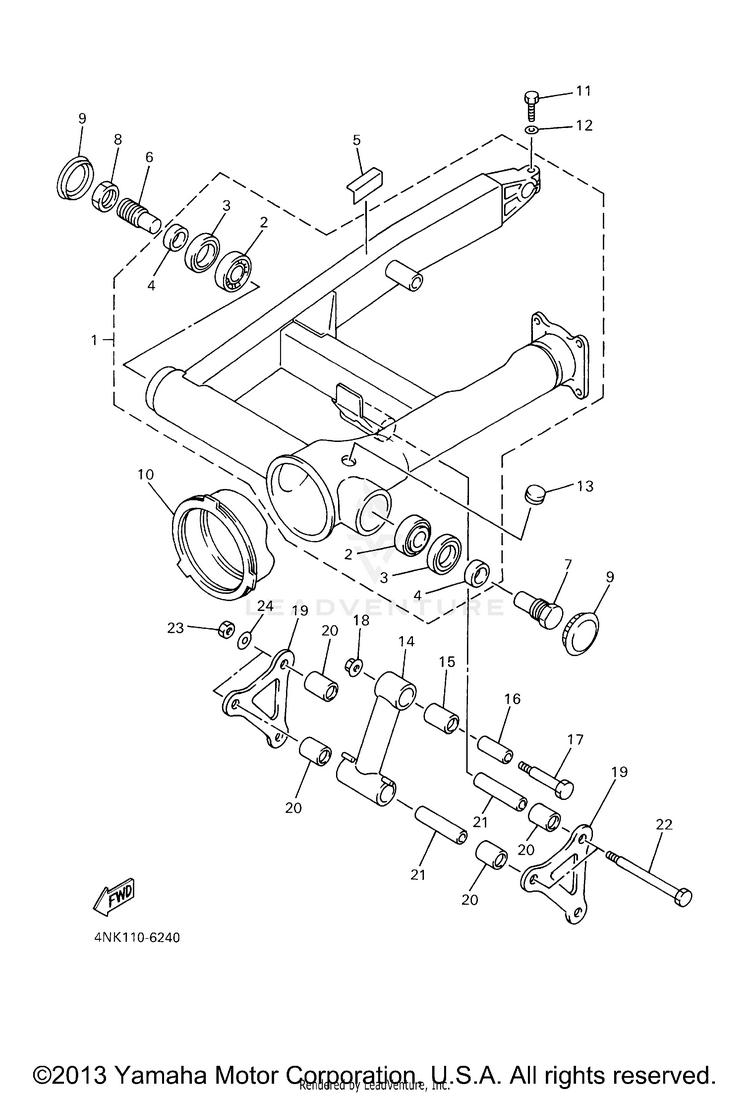 Rear Arm Schematic