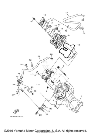 Cylinder Head Schematic