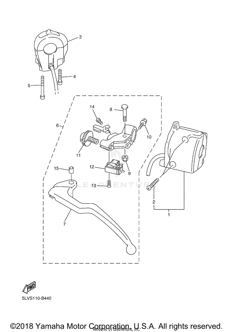 Handle Switch Lever Schematic