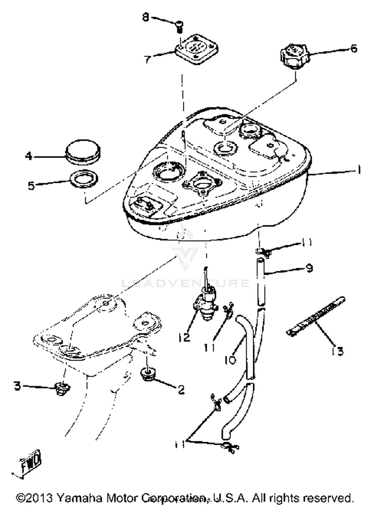 Fuel Tank Schematic