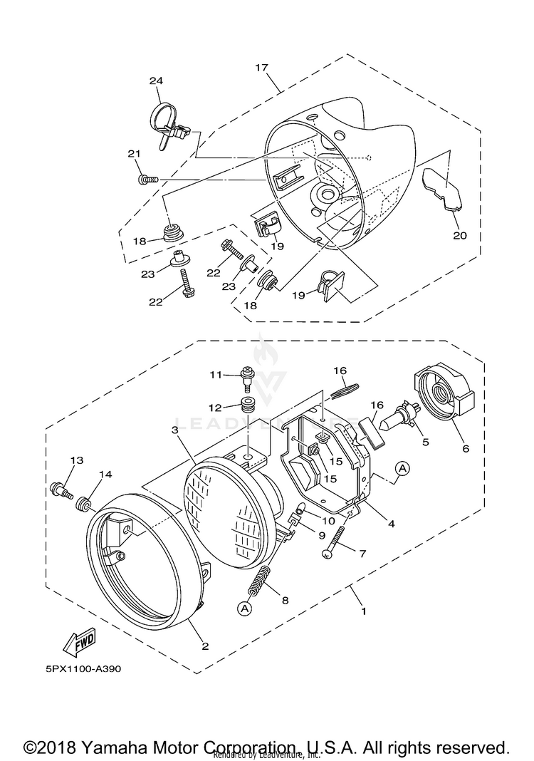Headlight Schematic