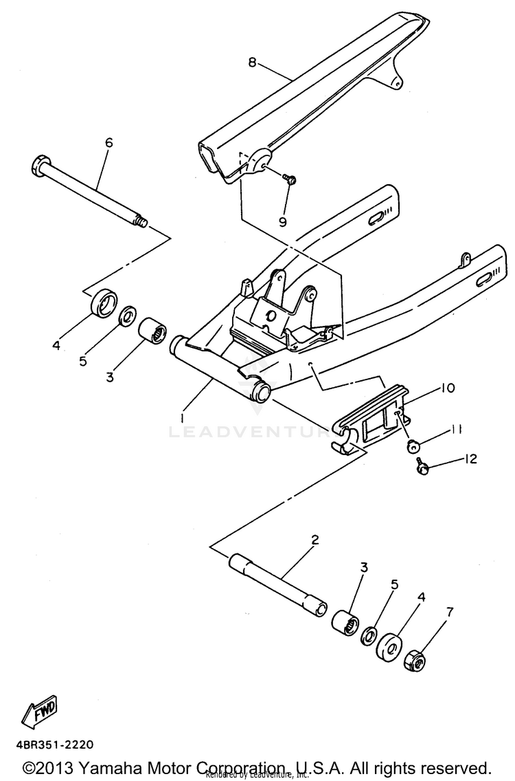 Rear Arm Schematic