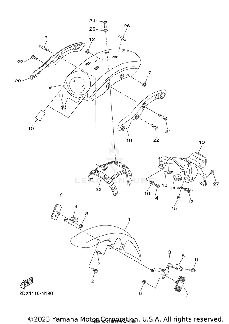 Fender BOLT R SPEC CA - XVS95CJCGY - 2018 Schematic
