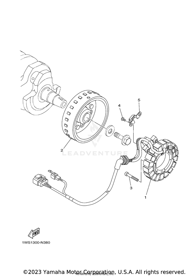 Generator MT07 - MT07MCB - 2021 Schematic