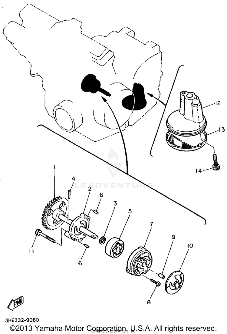 Oil Pump Schematic