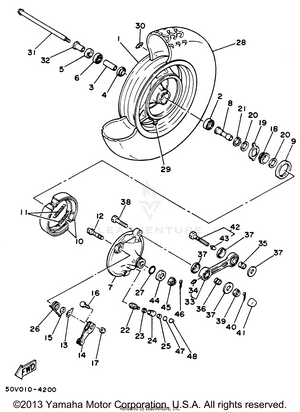 Front Wheel Schematic