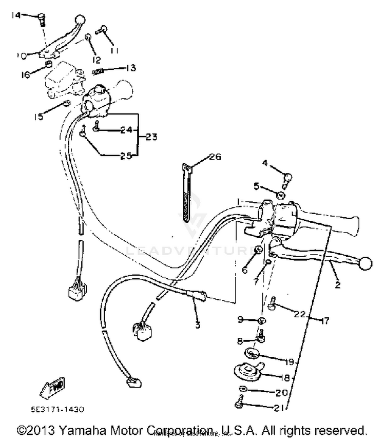 Handle Switch Lever Schematic