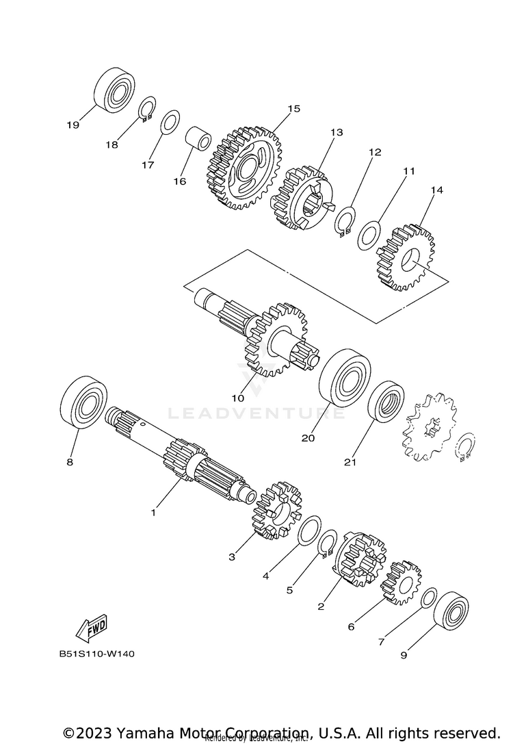 Transmission Schematic