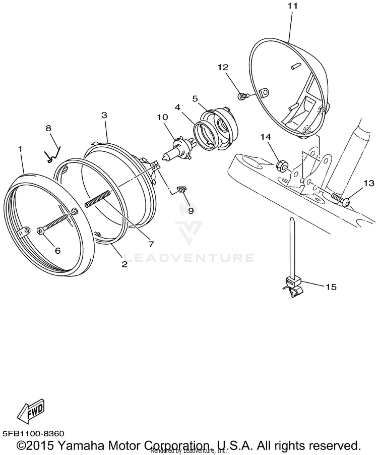 Headlight Schematic