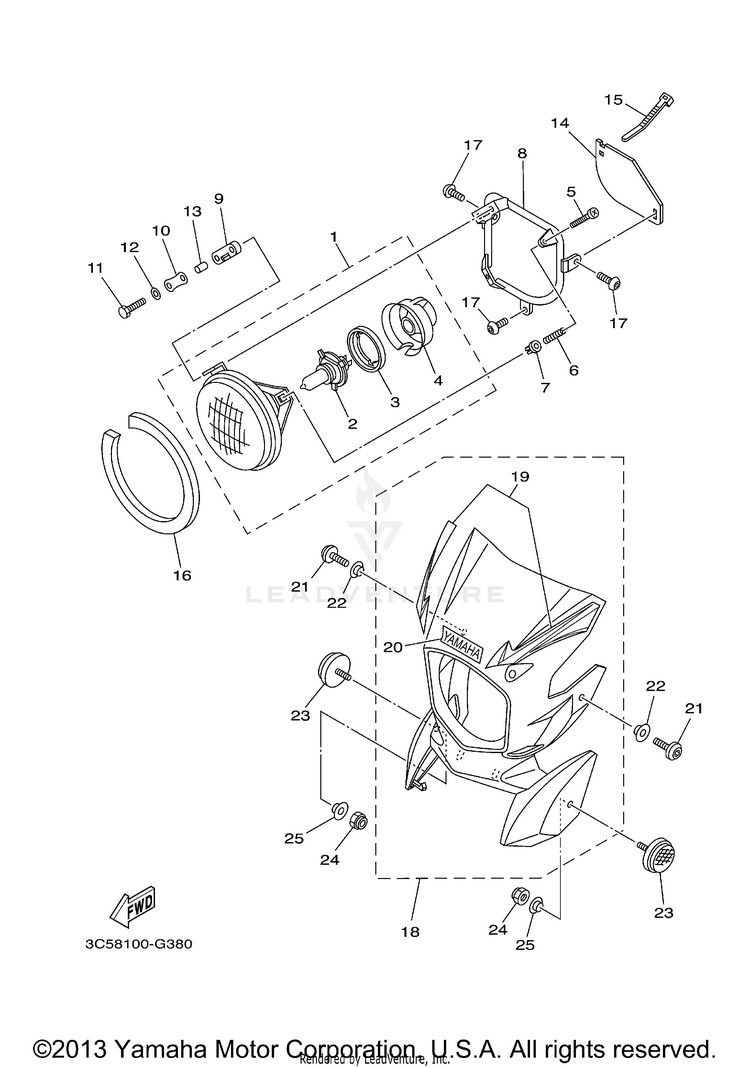 Headlight Schematic