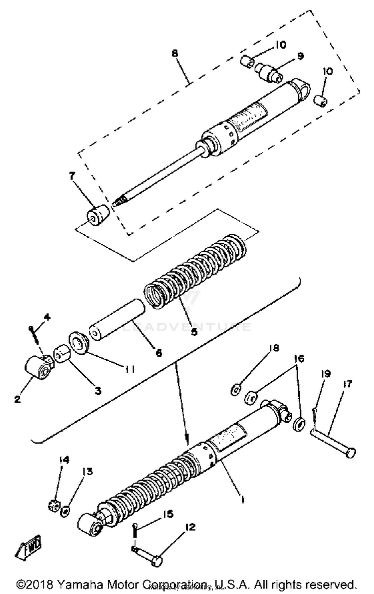 Rear Suspension Schematic