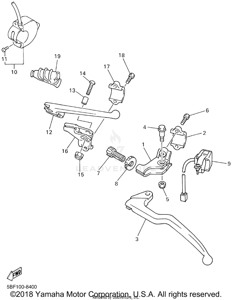 Handle Switch Lever Schematic