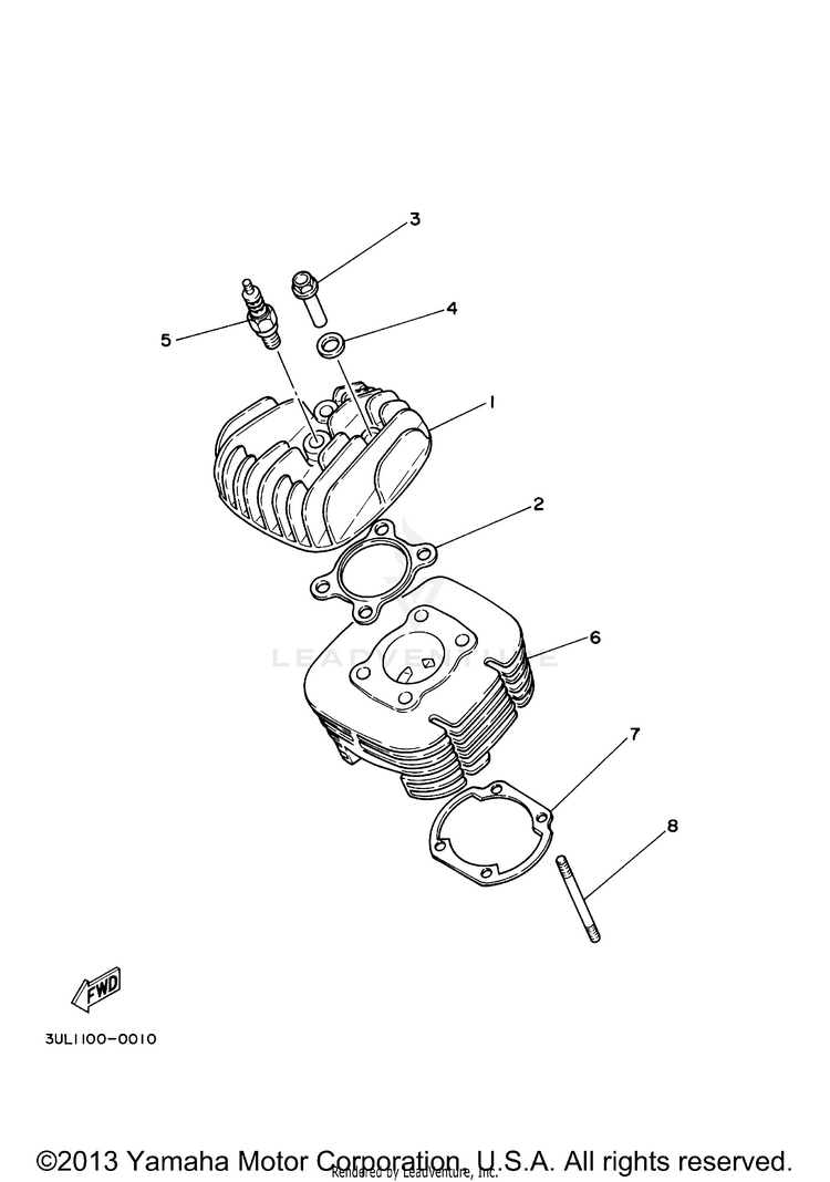 Cylinder Head Schematic