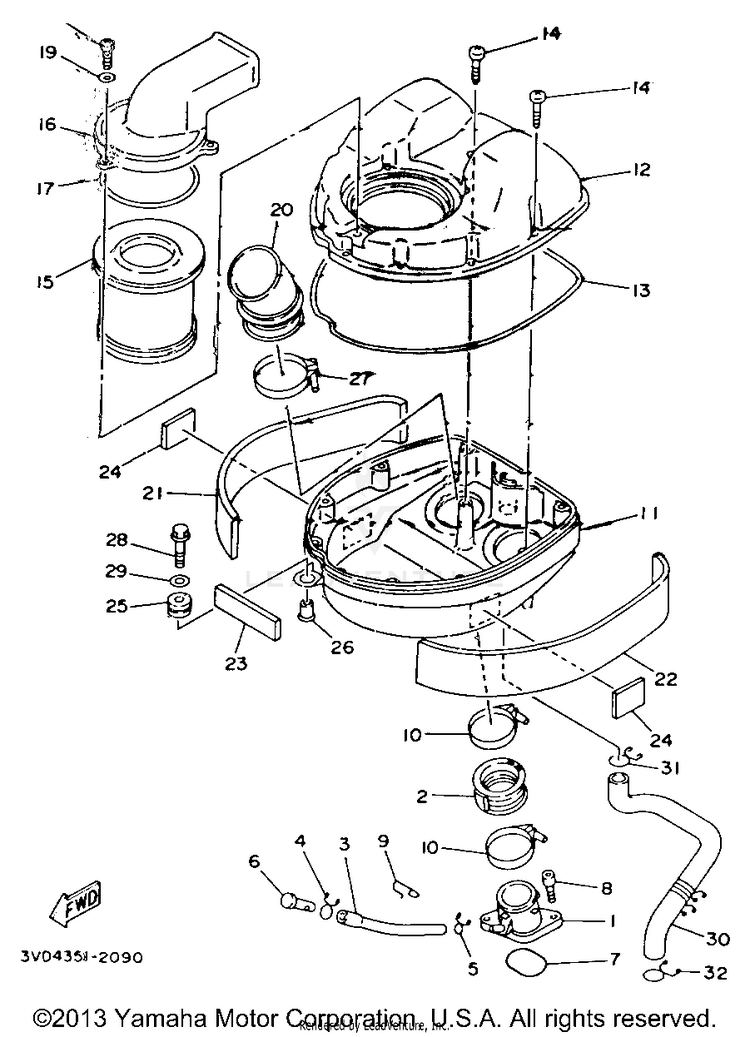 Air Filter Schematic