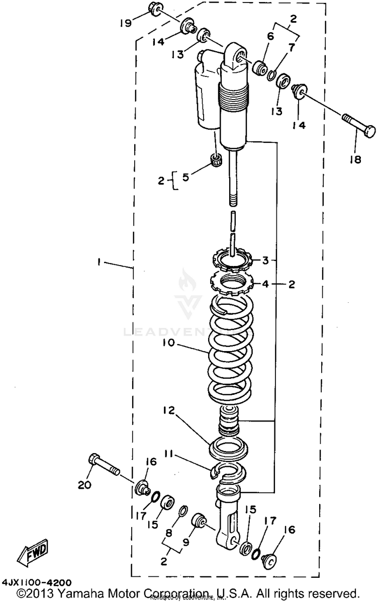Rear Suspension Schematic