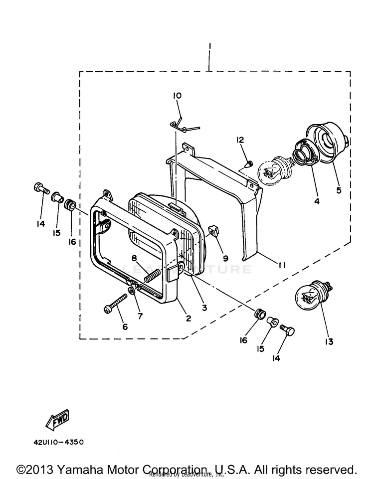 Headlight Schematic