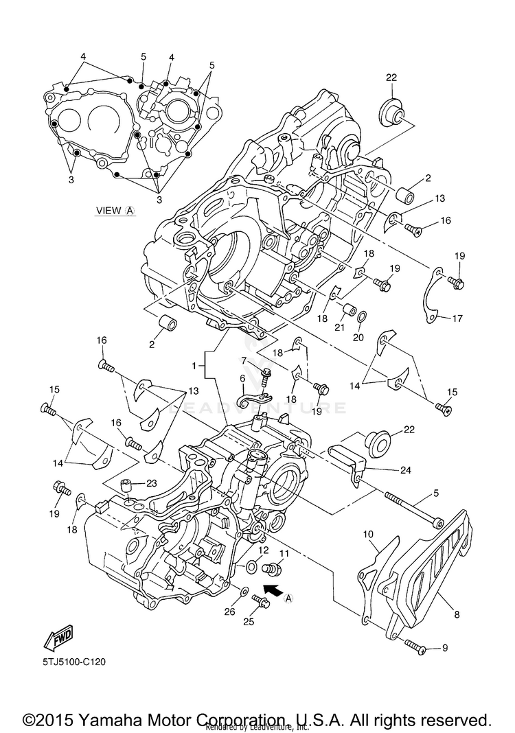 Crankcase Schematic