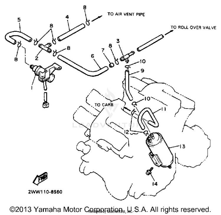Emission Control Schematic
