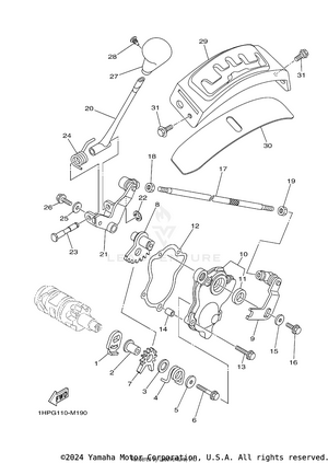 Shift Shaft Schematic