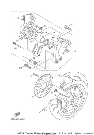 Rear Wheel Schematic