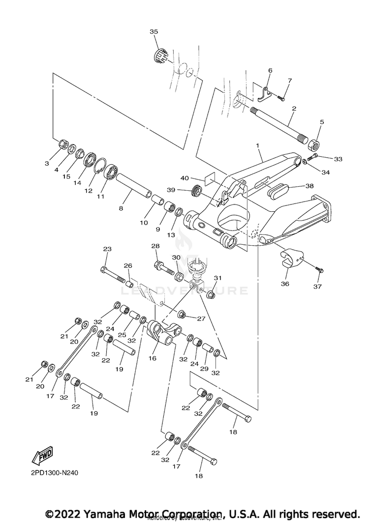 Rear Arm Schematic