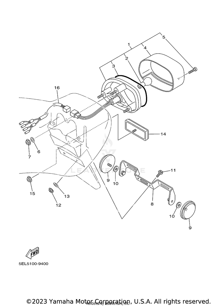 Taillight Schematic