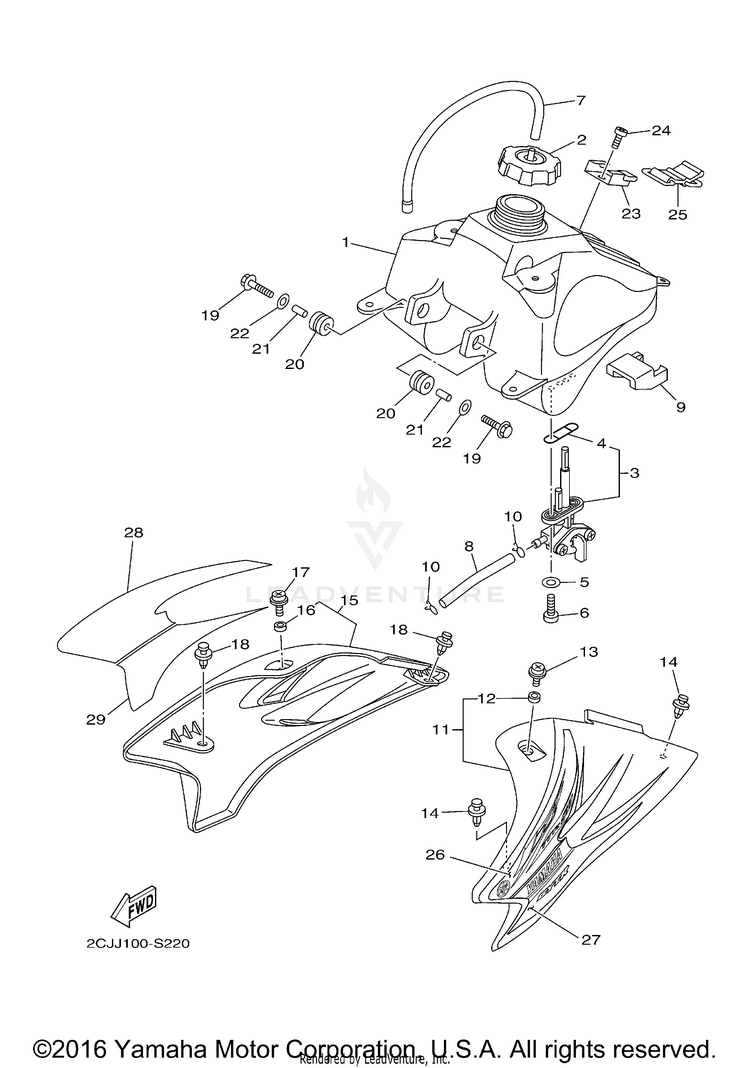 Fuel Tank Schematic