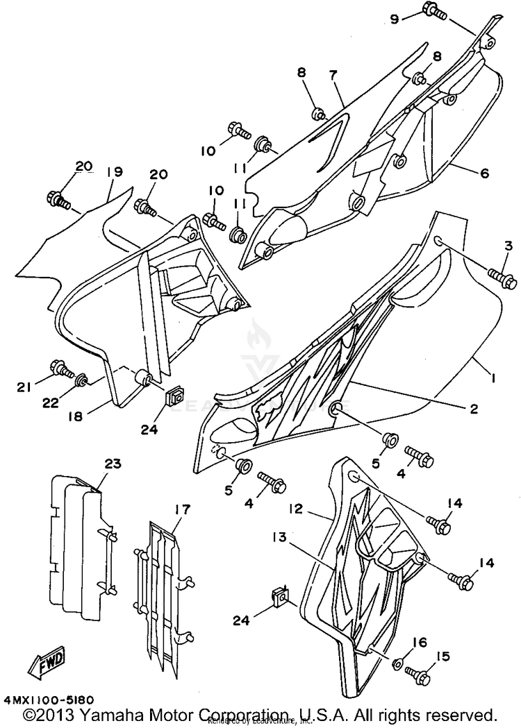 Side Cover Schematic