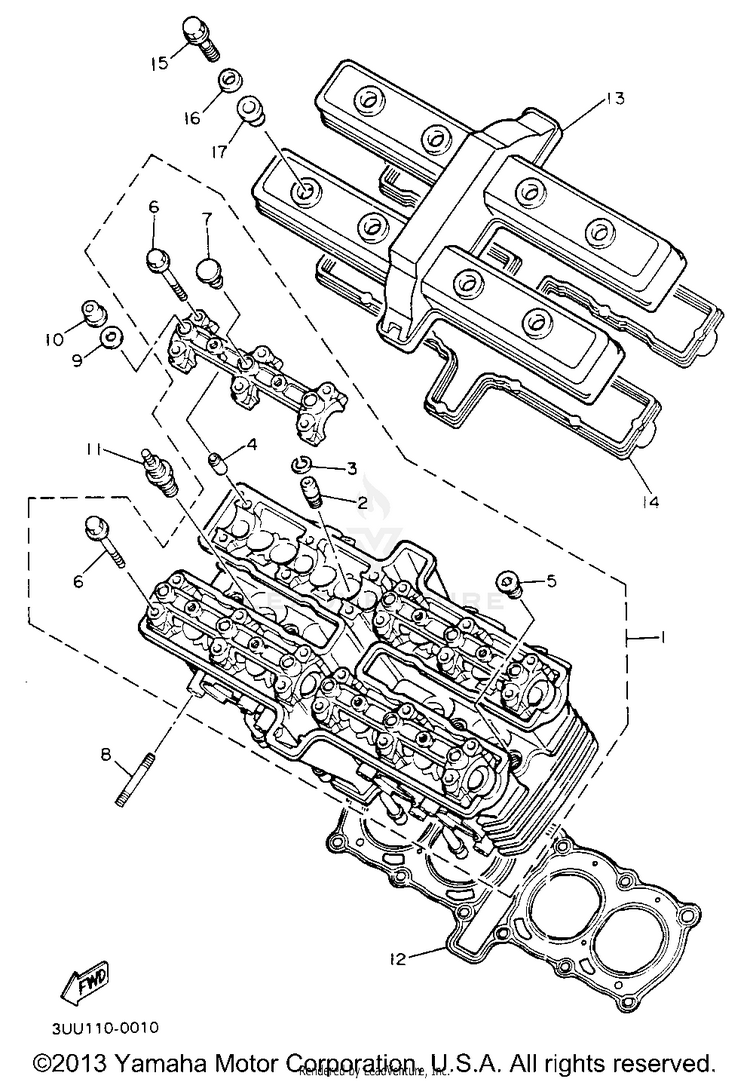 Cylinder Head Schematic