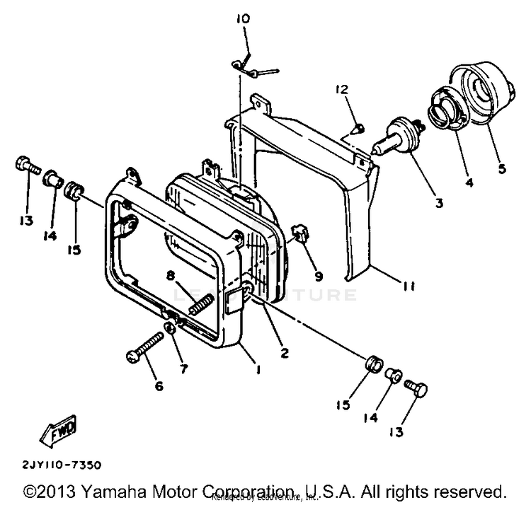 Headlight Schematic