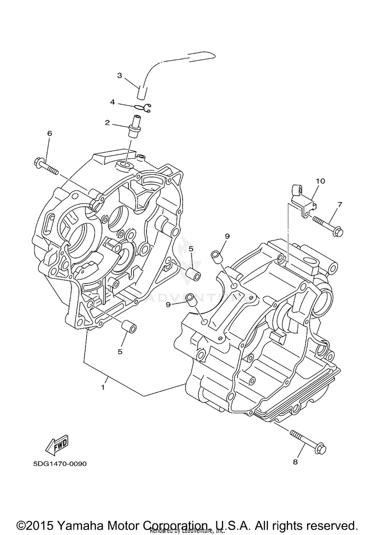 Crankcase Schematic
