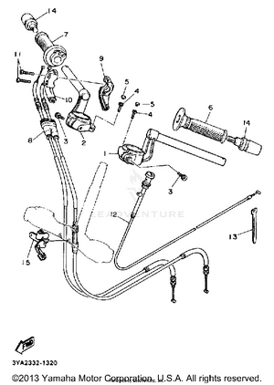 Handlebar Cable Schematic