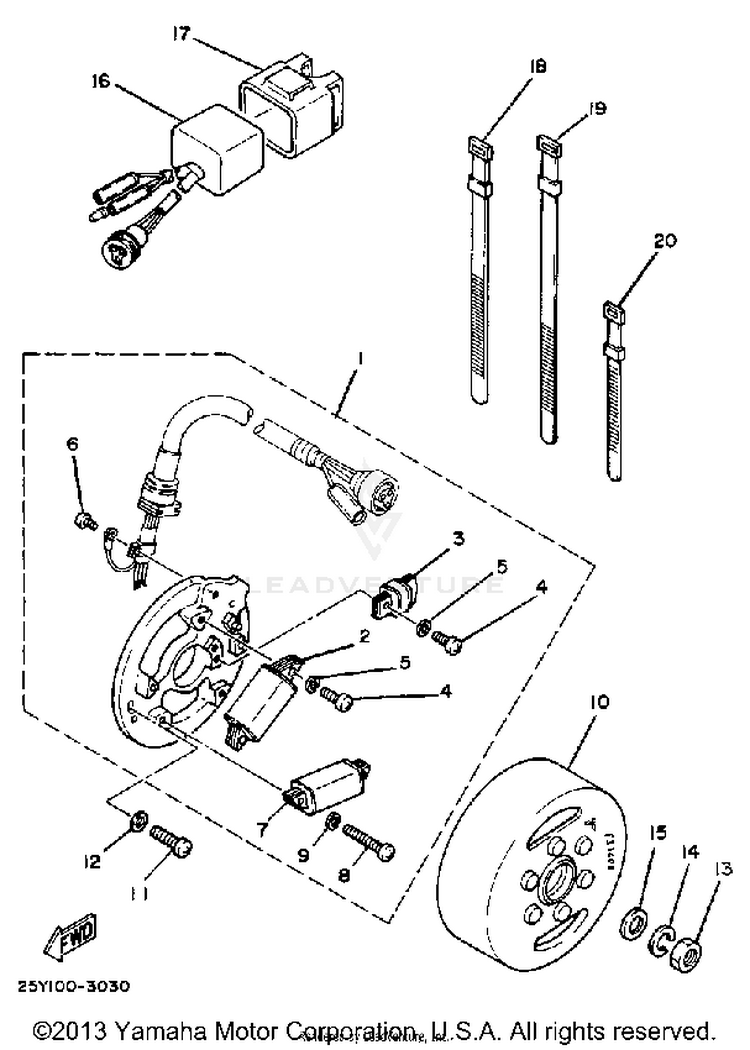 C - D - I - Magneto Schematic