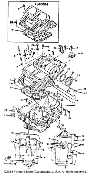 Crankcase Schematic
