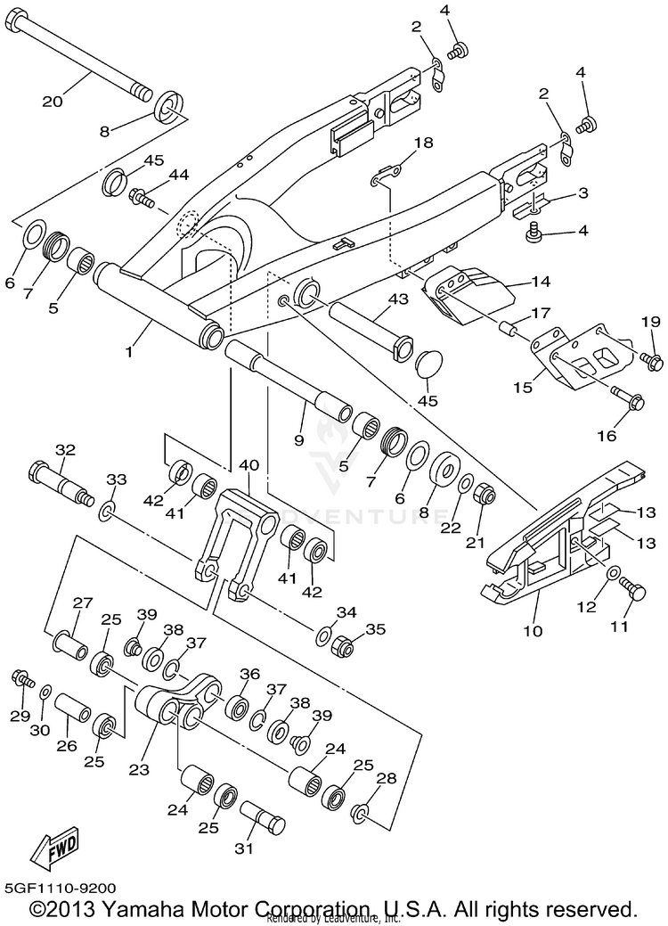 Rear Arm Schematic