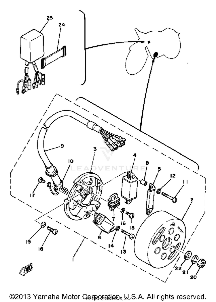 C - D - I - Magneto Schematic