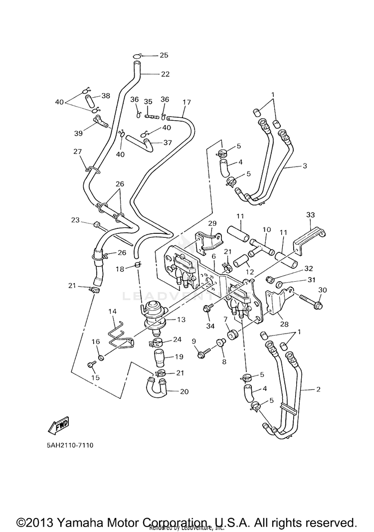 Air Induction System Schematic