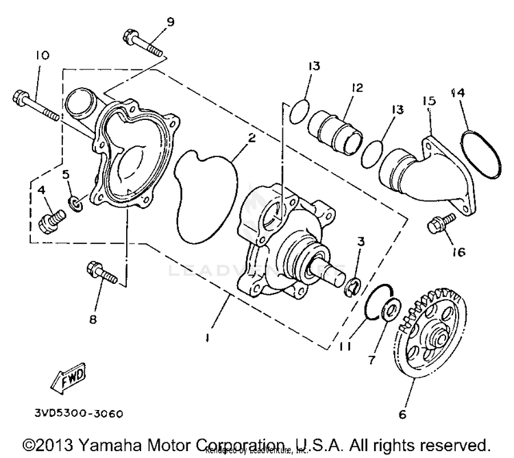 Water Pump Schematic