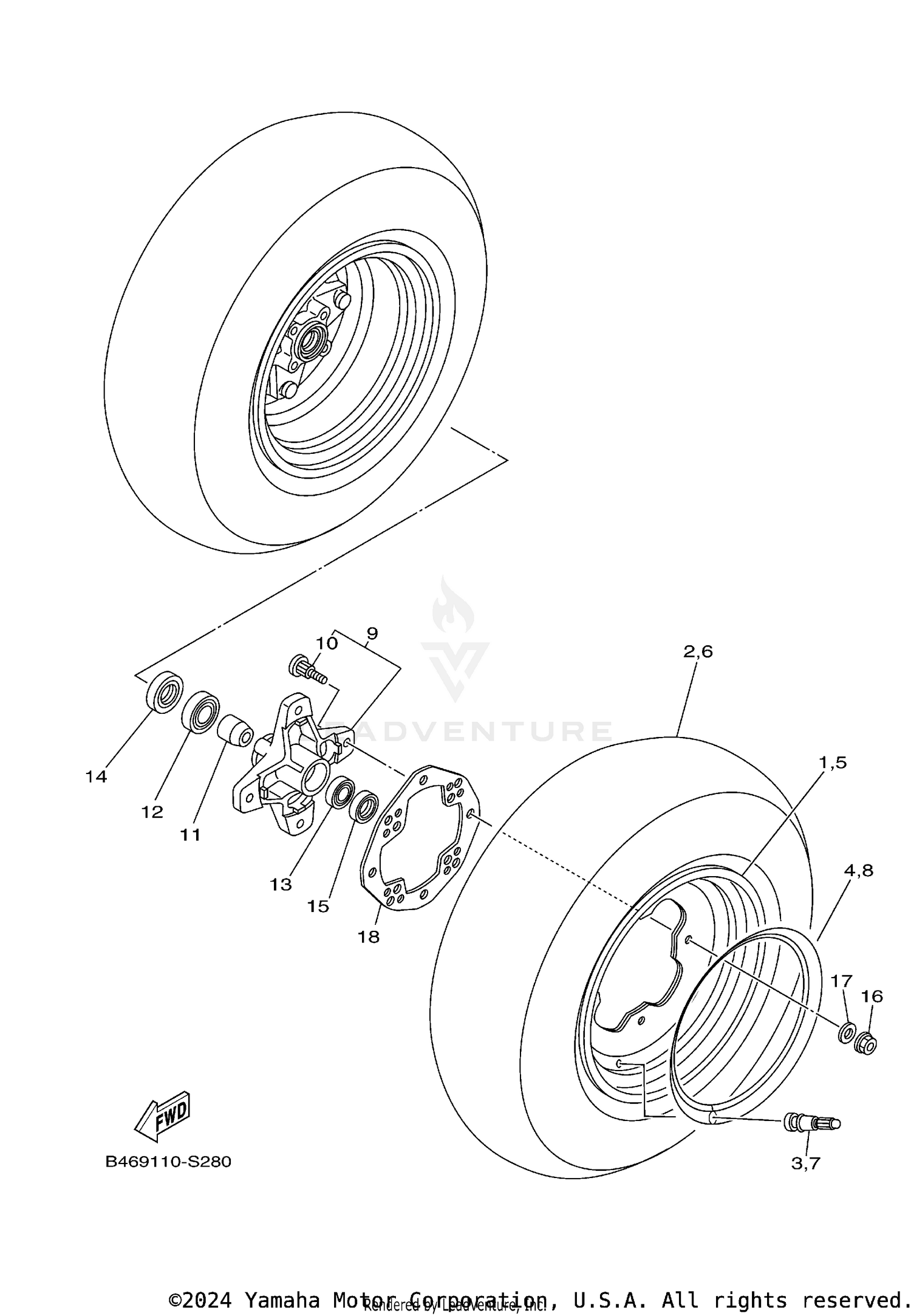 FRONT WHEEL