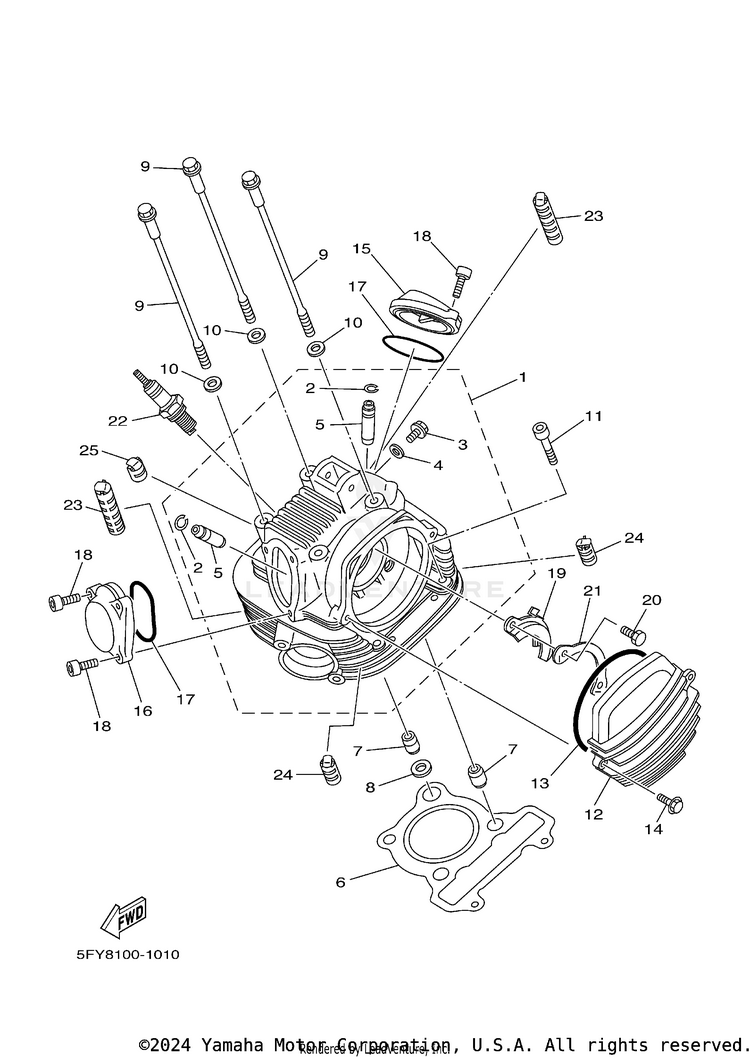 Cylinder Head Schematic