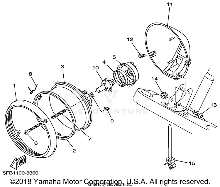 Headlight Schematic