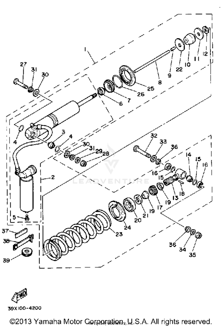 Rear Suspension Schematic